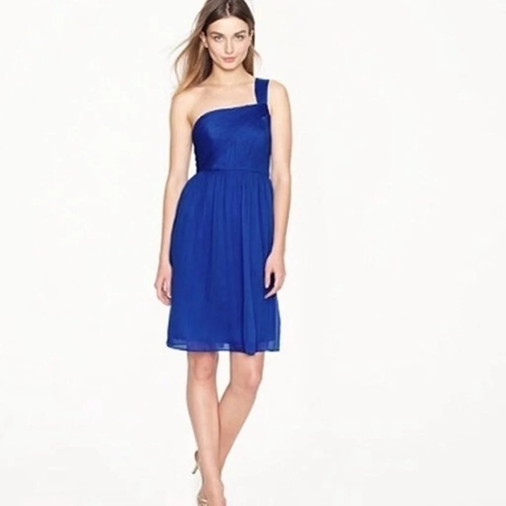 JCrew | Lucienne Dress, Matisse Blue